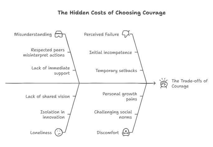 The Hidden Costs of Choosing Courage